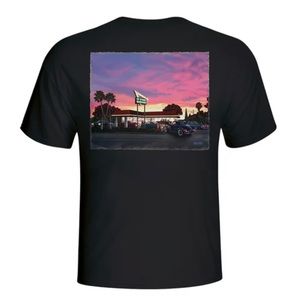 In-N-Out 2020 California Black Graphic Crew Short Sleeve Tee. Size Large